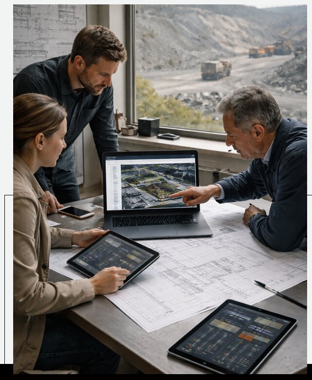 Разработка и внедрение систем для горнодобычи в Карпинске