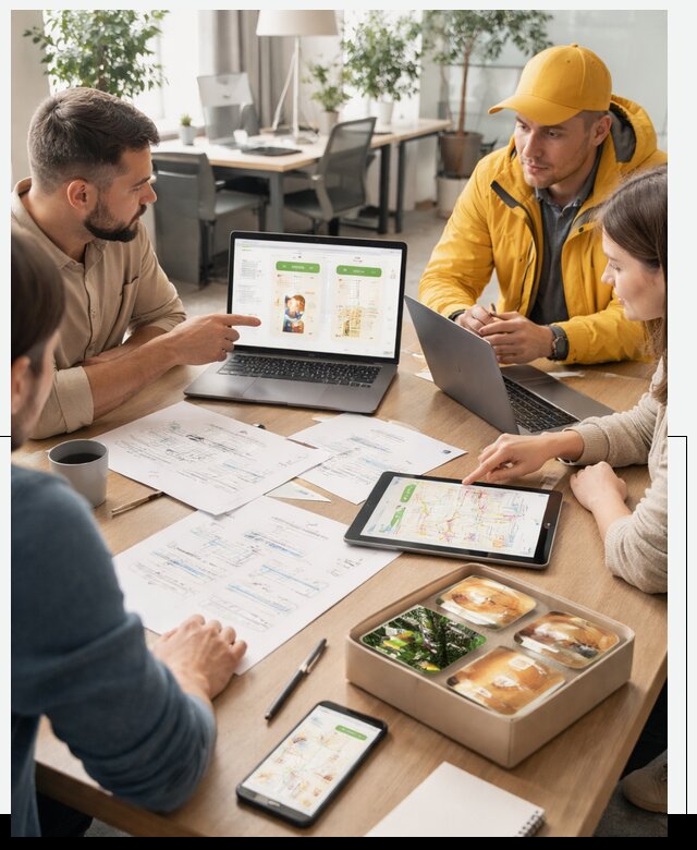 Разработка агрегатора доставки еды в Карпинске от 15402 р., АвикейКпн