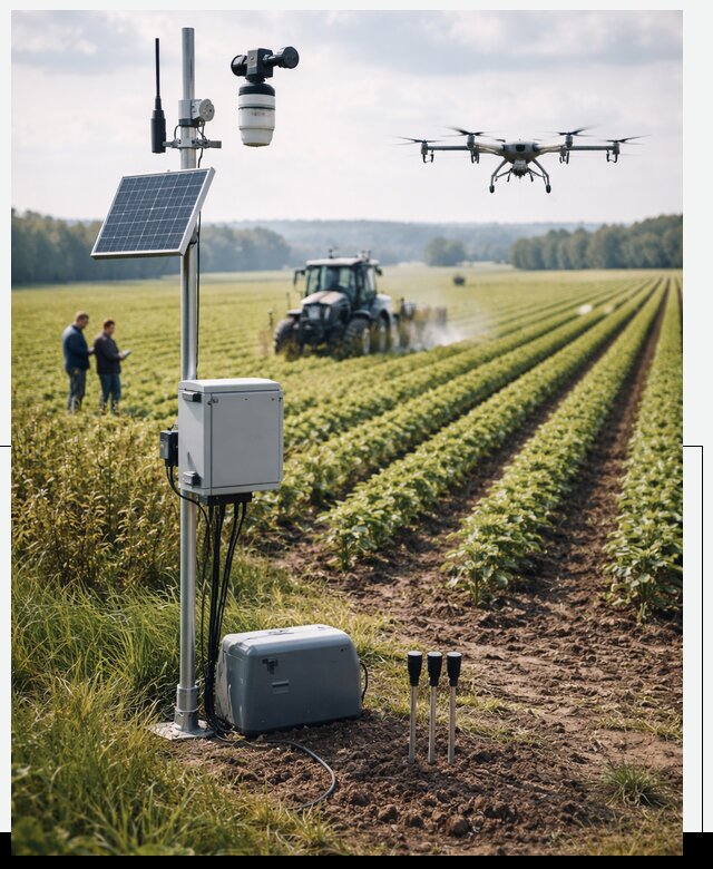 Разработка IoT мониторинга полей в Карпинске от 8728 р. | АвикейКпн